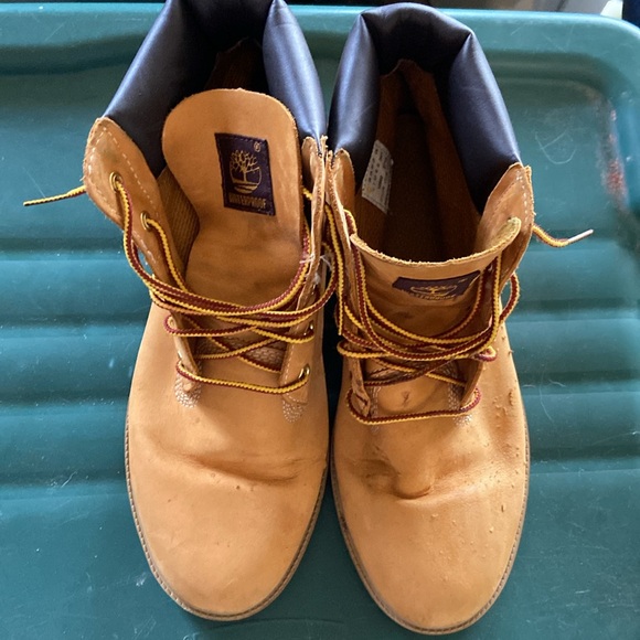 Boys Timberlands ankle boots size 7 - Picture 10 of 10